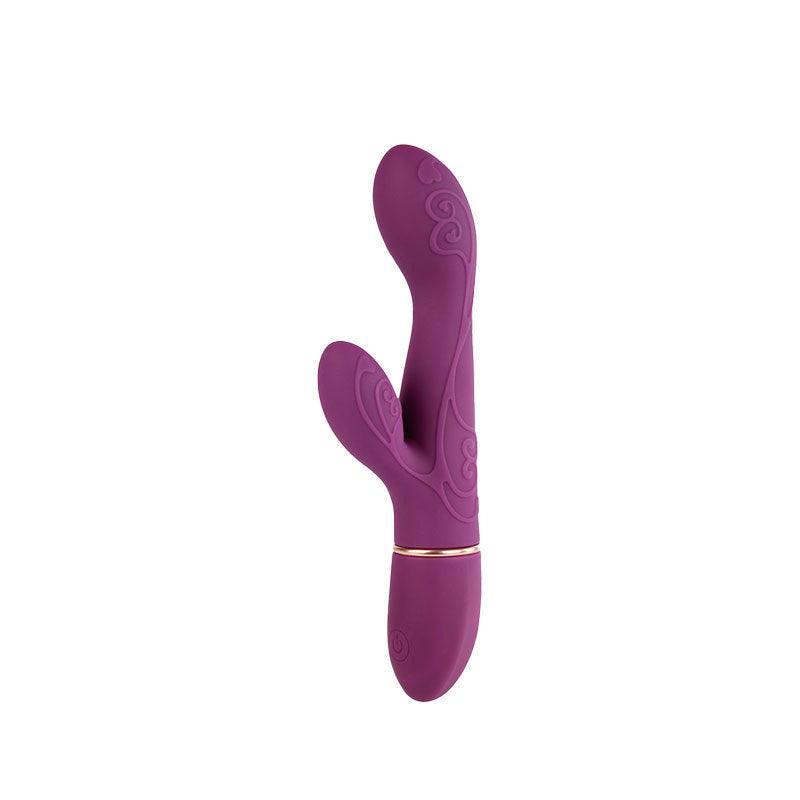 Holly - Classic Dual Vibrator with Rabbit Design for G-Spot & Clitoral Stimulation - Xoxomoving