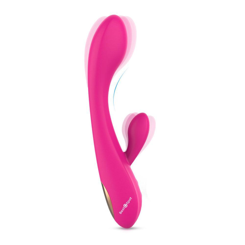 Honey Bunni Rabbit Vibrator - Dual-Point G-Spot and Clitoral Stimulator - Xoxomoving