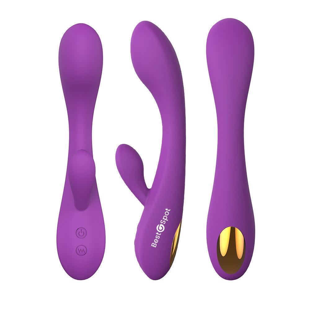 Honey Bunni Rabbit Vibrator - Dual-Point G-Spot and Clitoral Stimulator - Xoxomoving