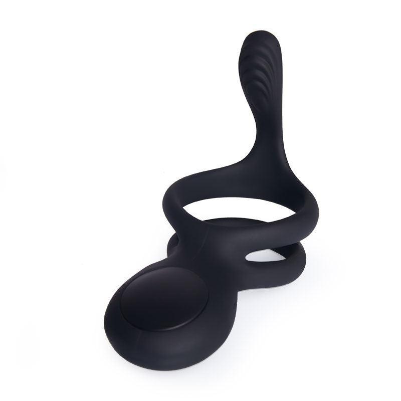 Hot Vibration Stimulating & Remote Control Double Cock Rings for Couple Play - Xoxomoving