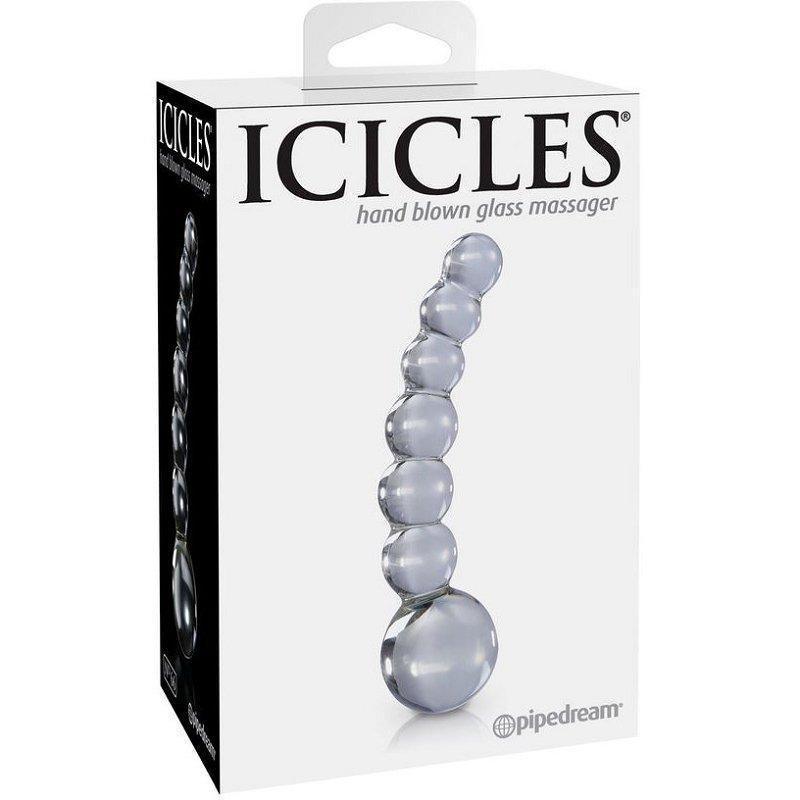 Icicles No. 66 Beaded Glass Massager - Xoxomoving