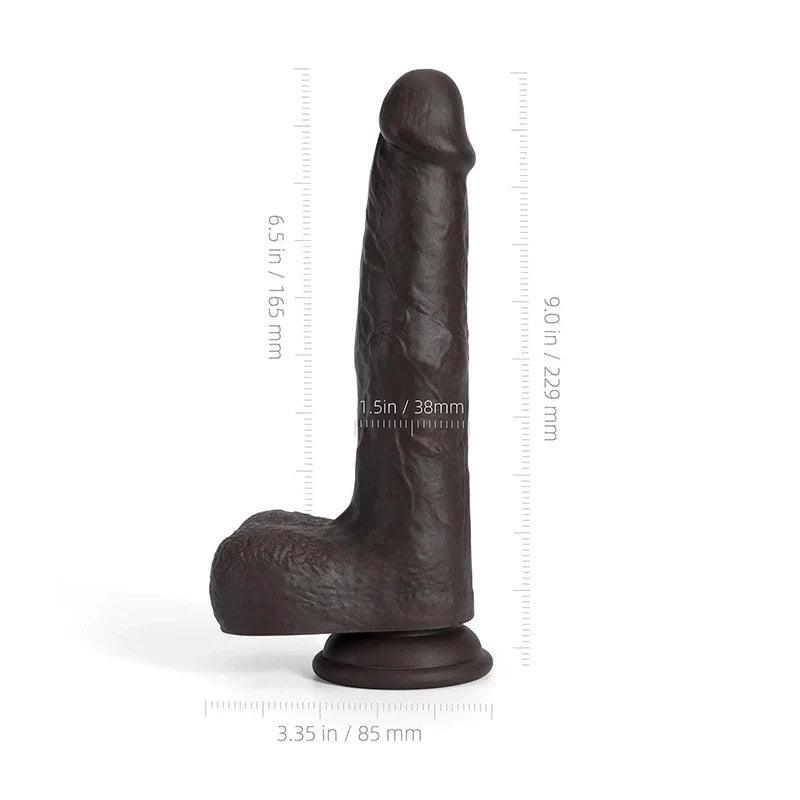 Idalis 8-Inch Thrusting Vibrating Dildo - Explore Sensational Pleasure - Xoxomoving