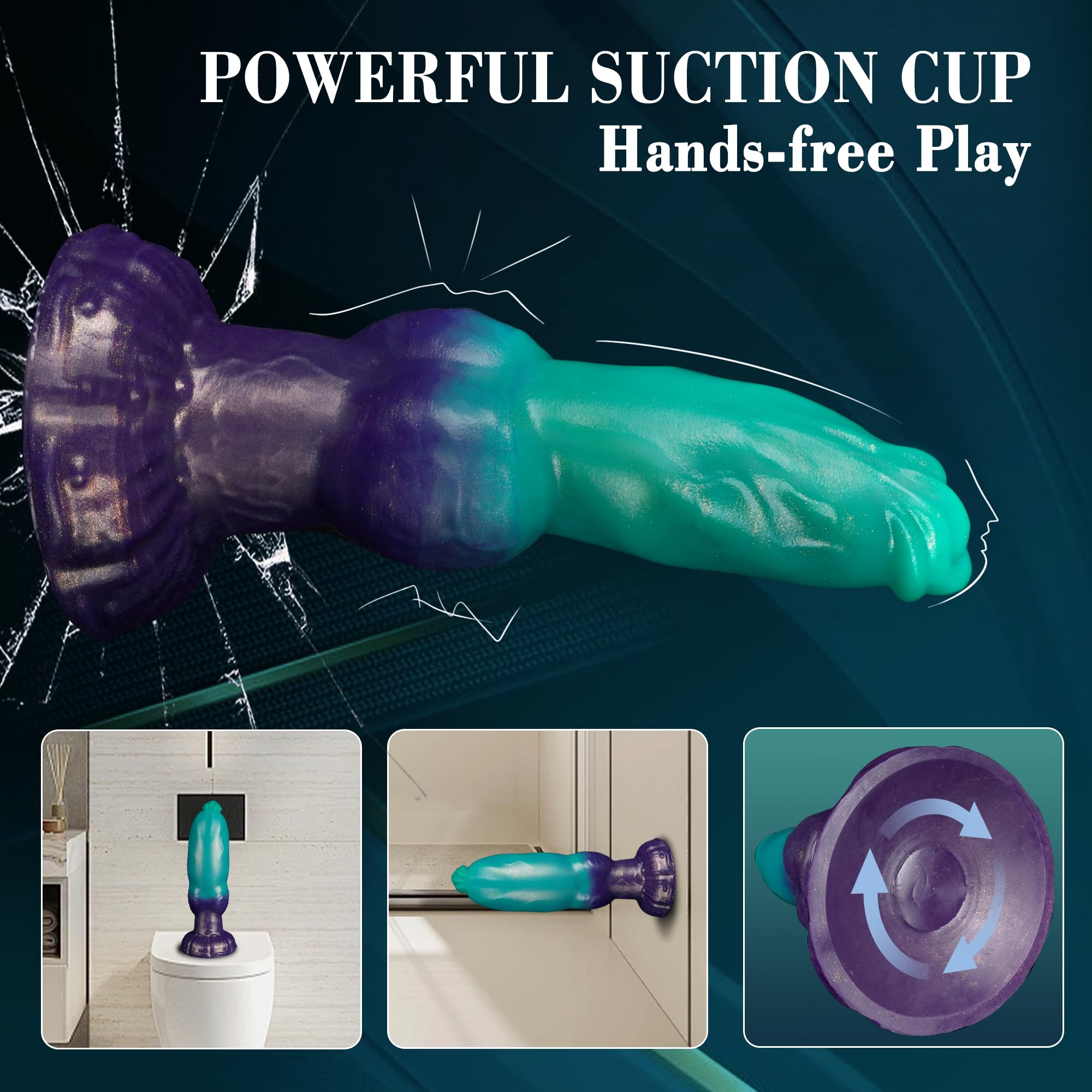 Fantasy Monster Dog Knot Inflatable Dildo Xoxomoving