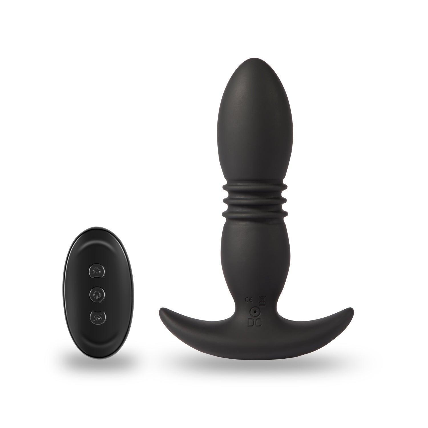 Indulge in Sensational Anal Stimulation with the Dallas Thrusting Butt Plug - Xoxomoving