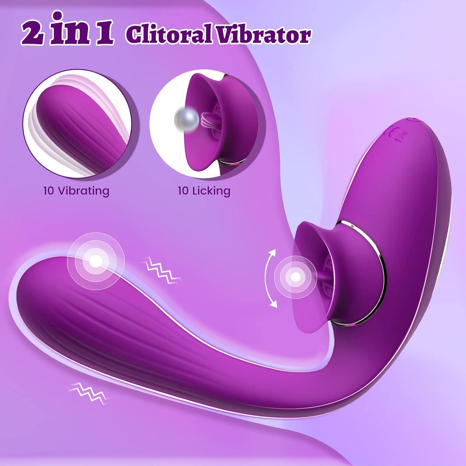 Inmi Pleasure Bendable 2-in-1 Vibrator - Xoxomoving