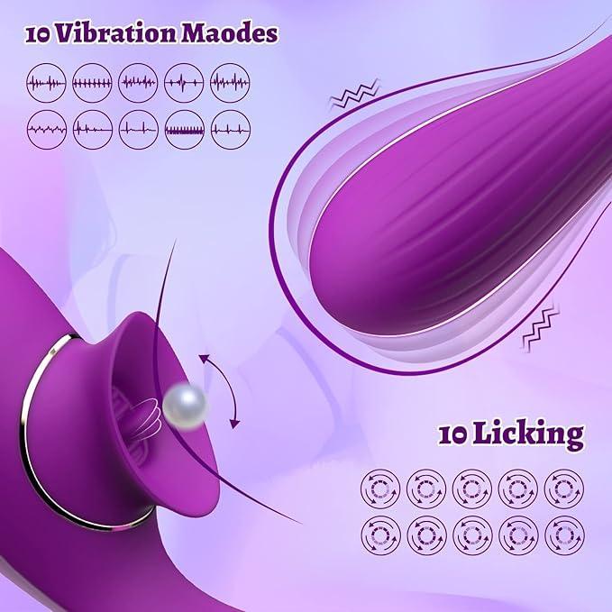 Inmi Pleasure Bendable 2-in-1 Vibrator - Xoxomoving