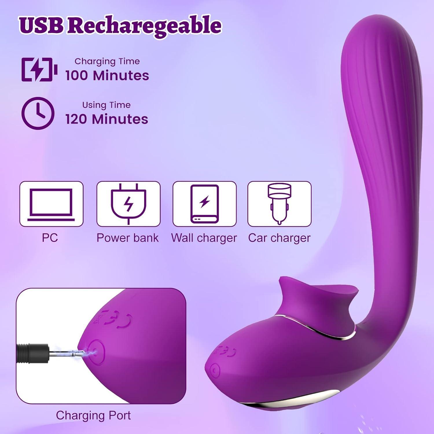 Inmi Pleasure Bendable 2-in-1 Vibrator - Xoxomoving