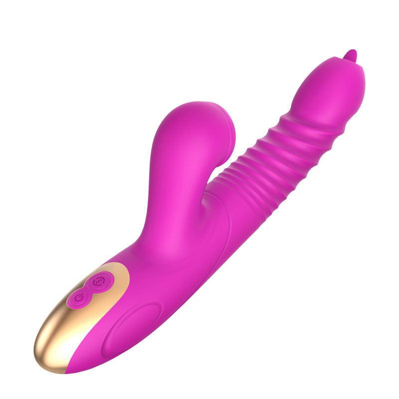 INYA Revolve Thrusting, Rotating, & Warming Rabbit Vibrator - Xoxomoving