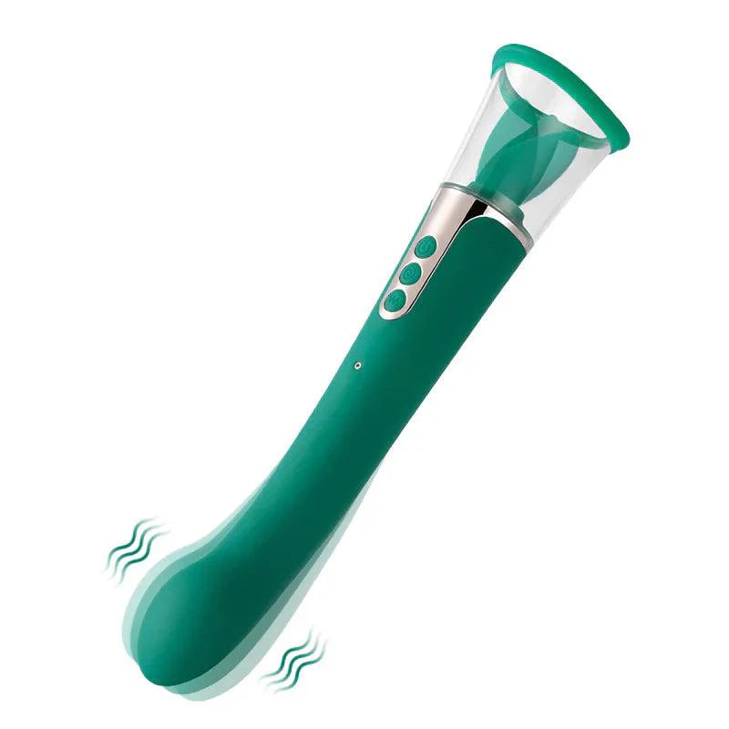 Jade 3-in-1 Clit Licking Sucking G Spot Vibrator - Xoxomoving