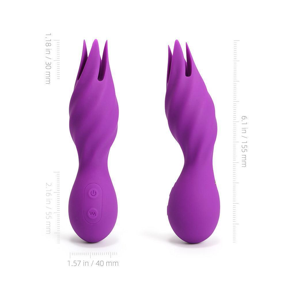 Jaque Clit Rubbing Vibrator - Ultimate Pleasure Duo - Xoxomoving