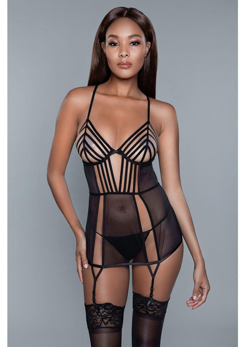 Jessica Strappy Chemise - Xoxomoving