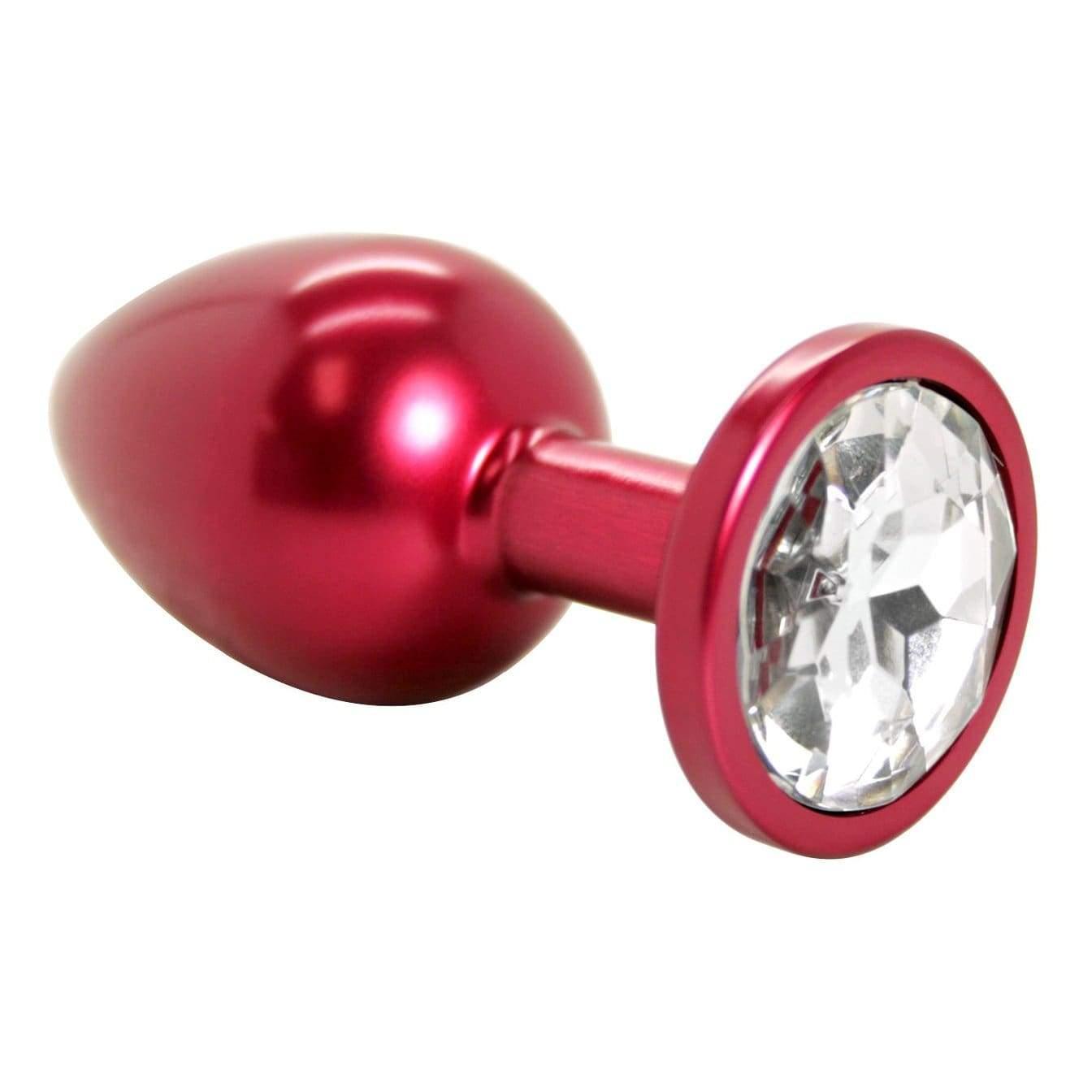 Jeweled Aluminum Anal Plug - Great for Temperature Play! - Xoxomoving