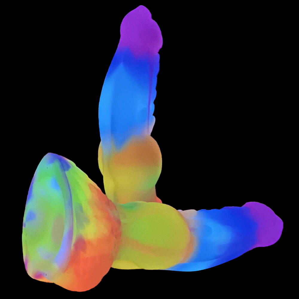 Jila Fantasy Knot Dildo – Textured Monster-Inspired Silicone Dildo with Suction Cup