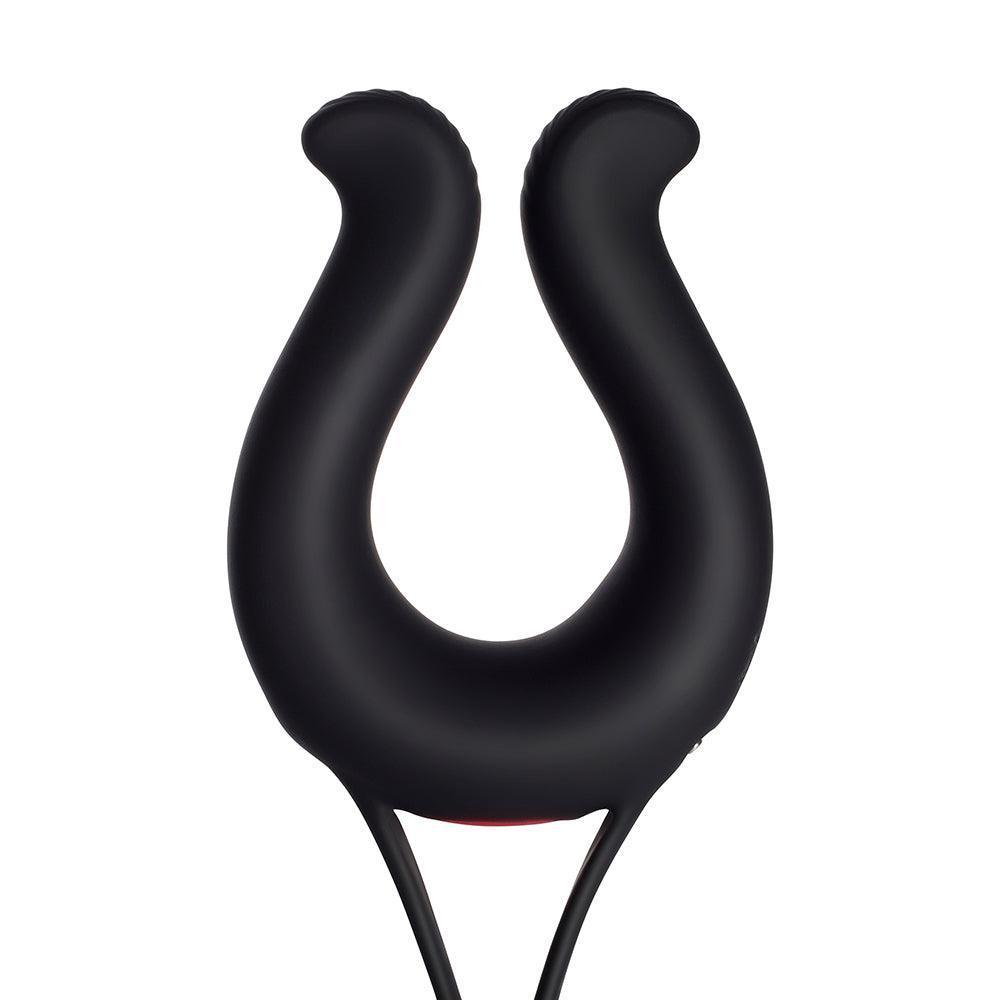 Jolie Vibrating C-Ring with Butt Plug - Enhance Your Pleasure - Xoxomoving