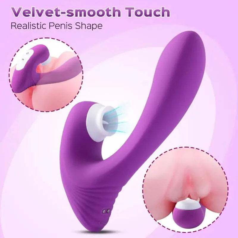 Jubilee - Clitoral Licking Butterfly and G Spot Massager - Xoxomoving