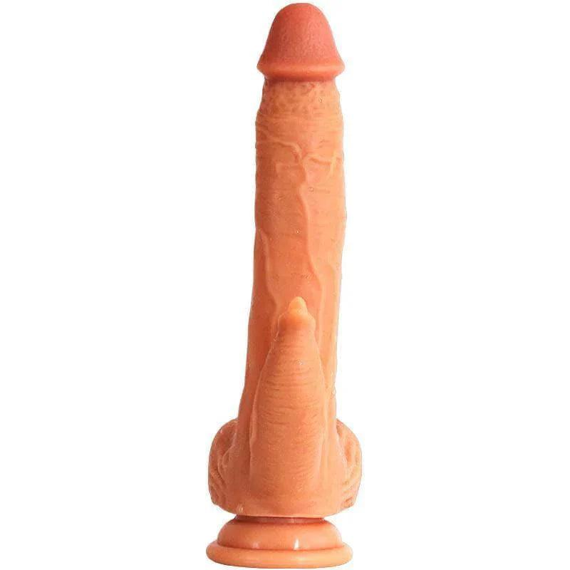 Justin - Silicone Thrusting Dildo Licker 6.5 Inch - Xoxomoving