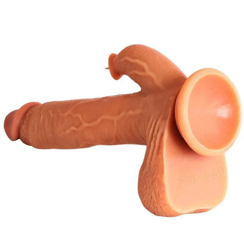 Justin - Silicone Thrusting Dildo Licker 6.5 Inch - Xoxomoving