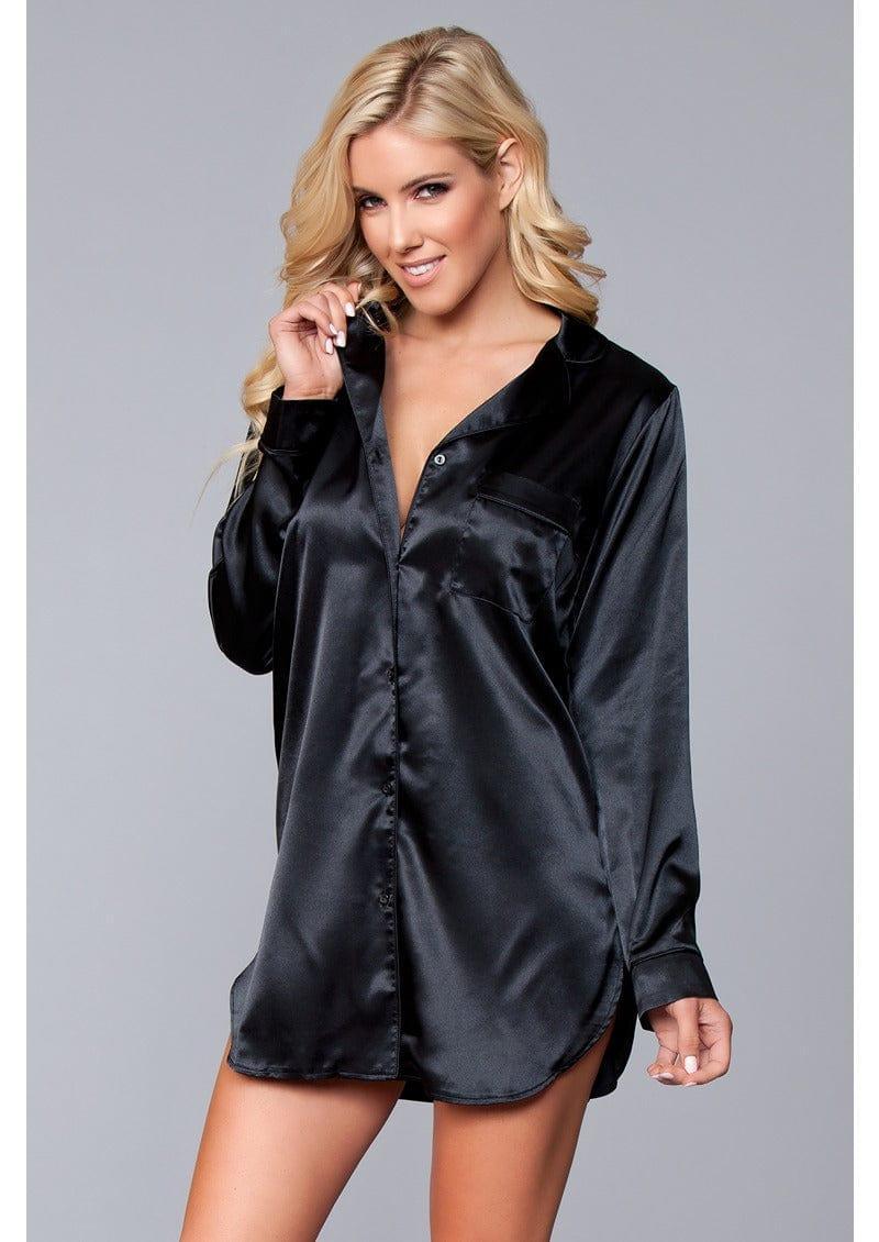 Kimberly Satin Sleepshirt - Xoxomoving