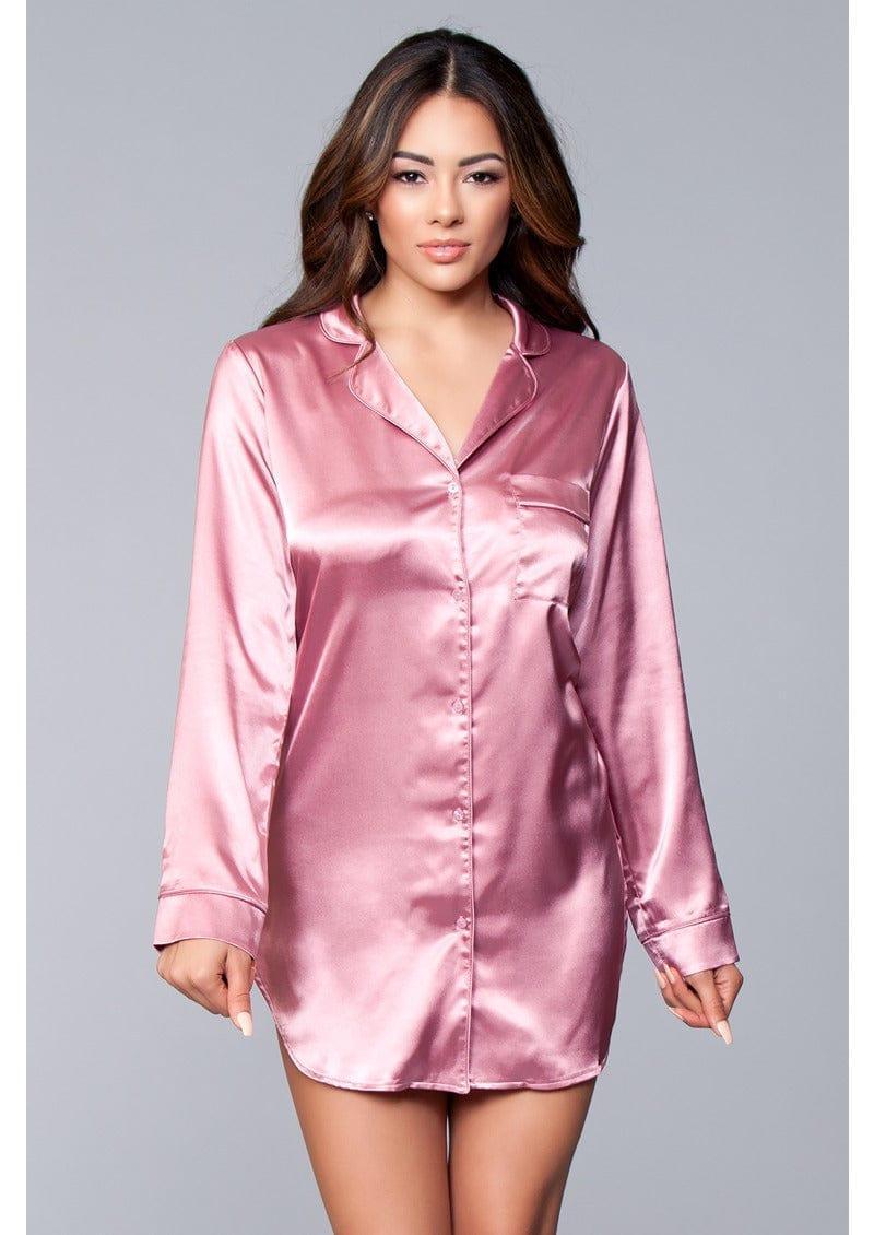 Kimberly Satin Sleepshirt - Xoxomoving