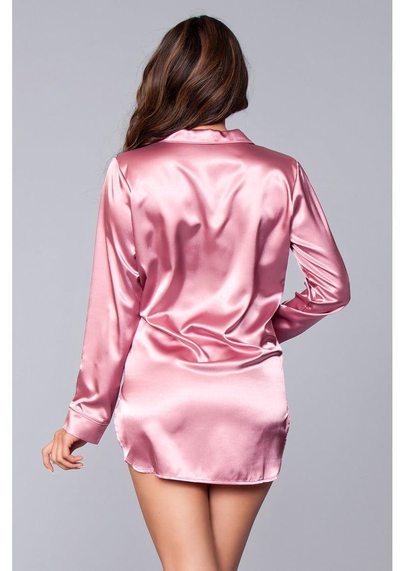 Kimberly Satin Sleepshirt - Xoxomoving