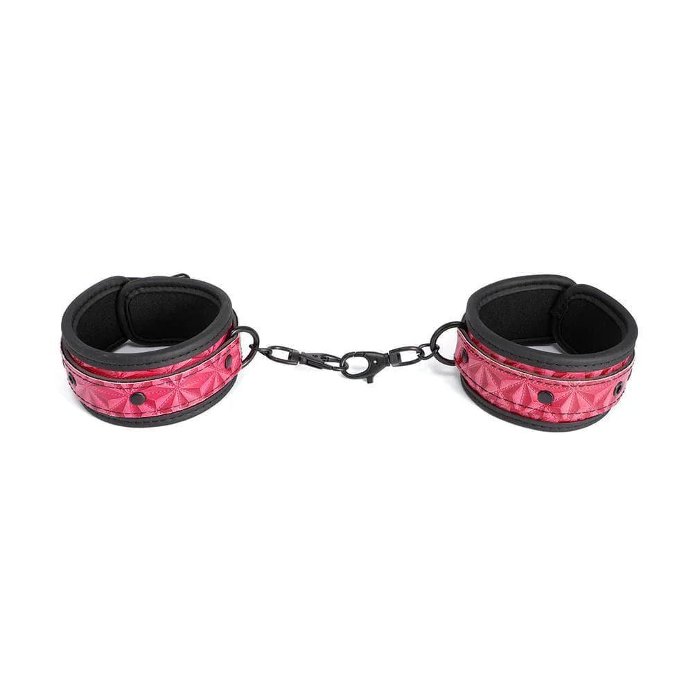 Kinky Play Ankle Cuffs - Pink - Xoxomoving