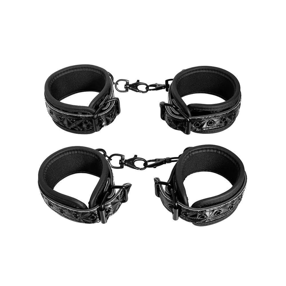 Kinky Play Bondage Kit - Black - Xoxomoving