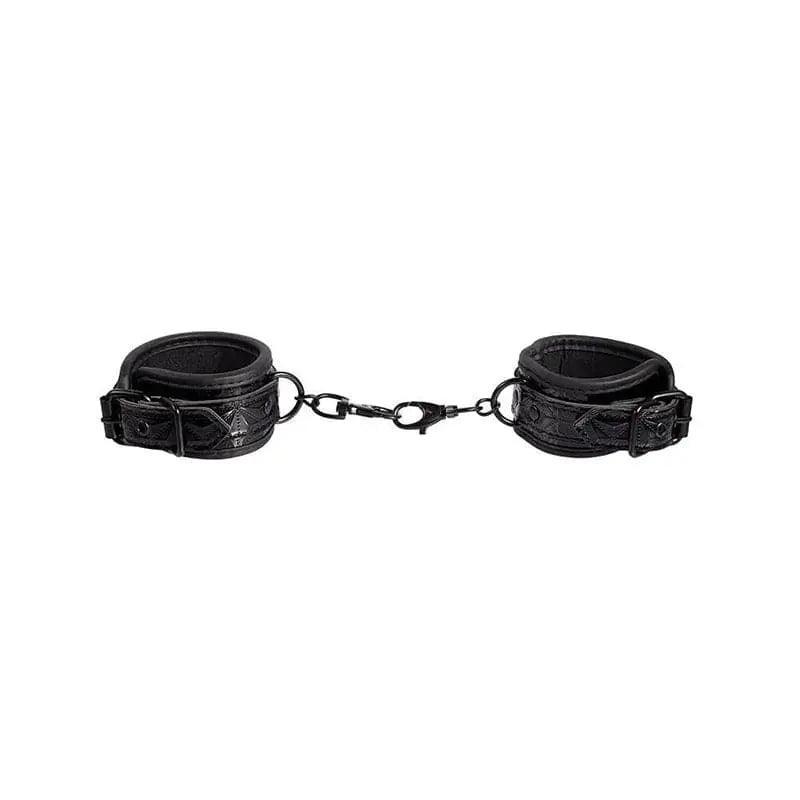 Kinky Play Wrist Cuffs - Black - Xoxomoving