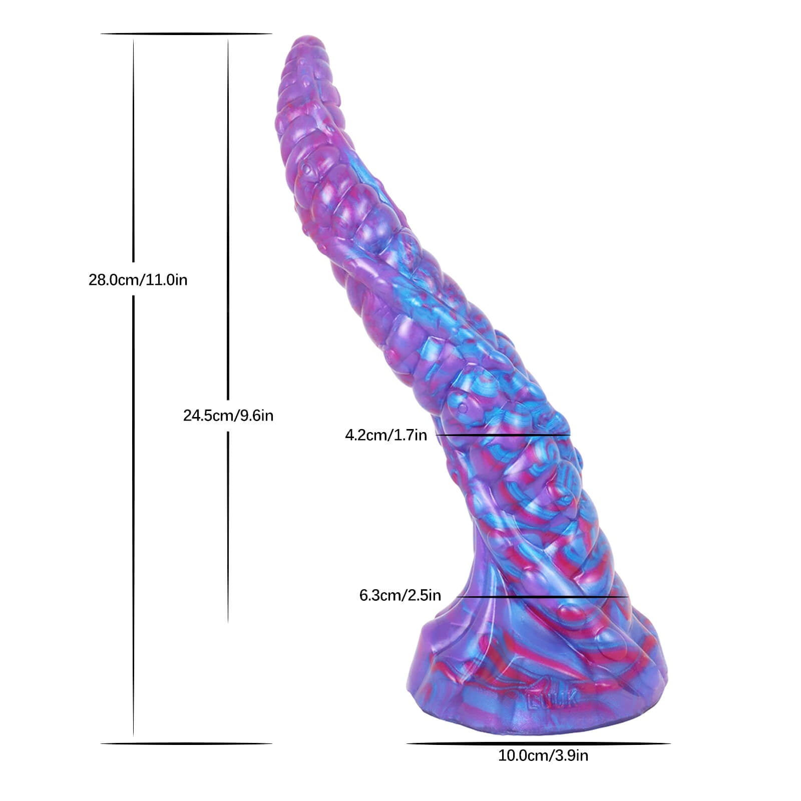 11 Inch Tentacle Dildo - Fantasy Silicone Dildo Xoxomoving