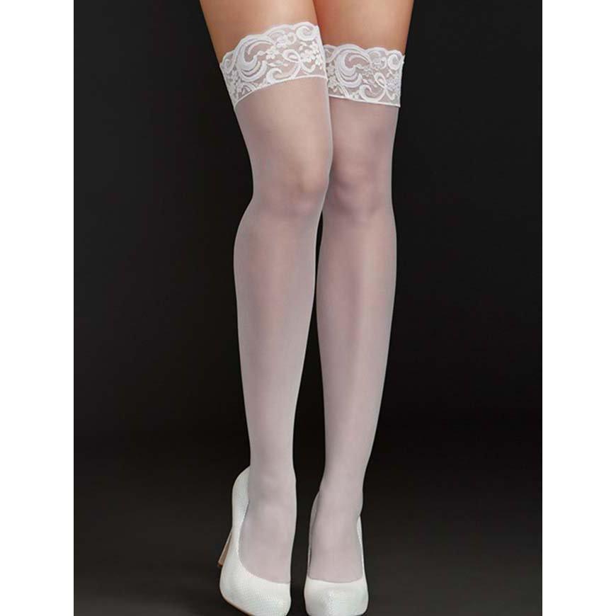 Lace Top Thigh Highs - One Size Fits Most - Xoxomoving