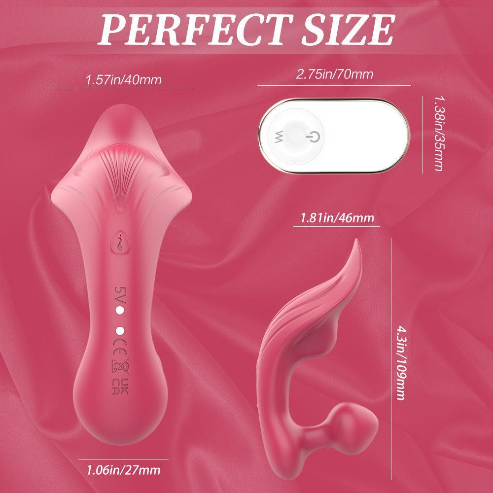 Lamia Dual Panty Vibrator: Ultimate Pleasure for Clit and Anal Stimulation - Xoxomoving