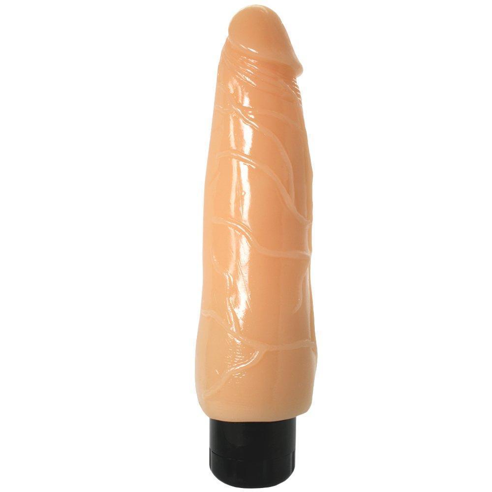 Large Flexible Vibrating Dildo - Lifelike Textures! - Xoxomoving