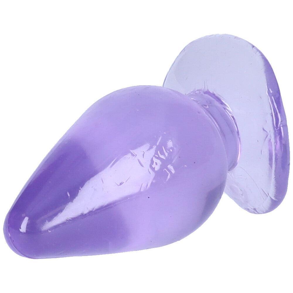 Large Tapered Anal Plug With Flat Base - Xoxomoving