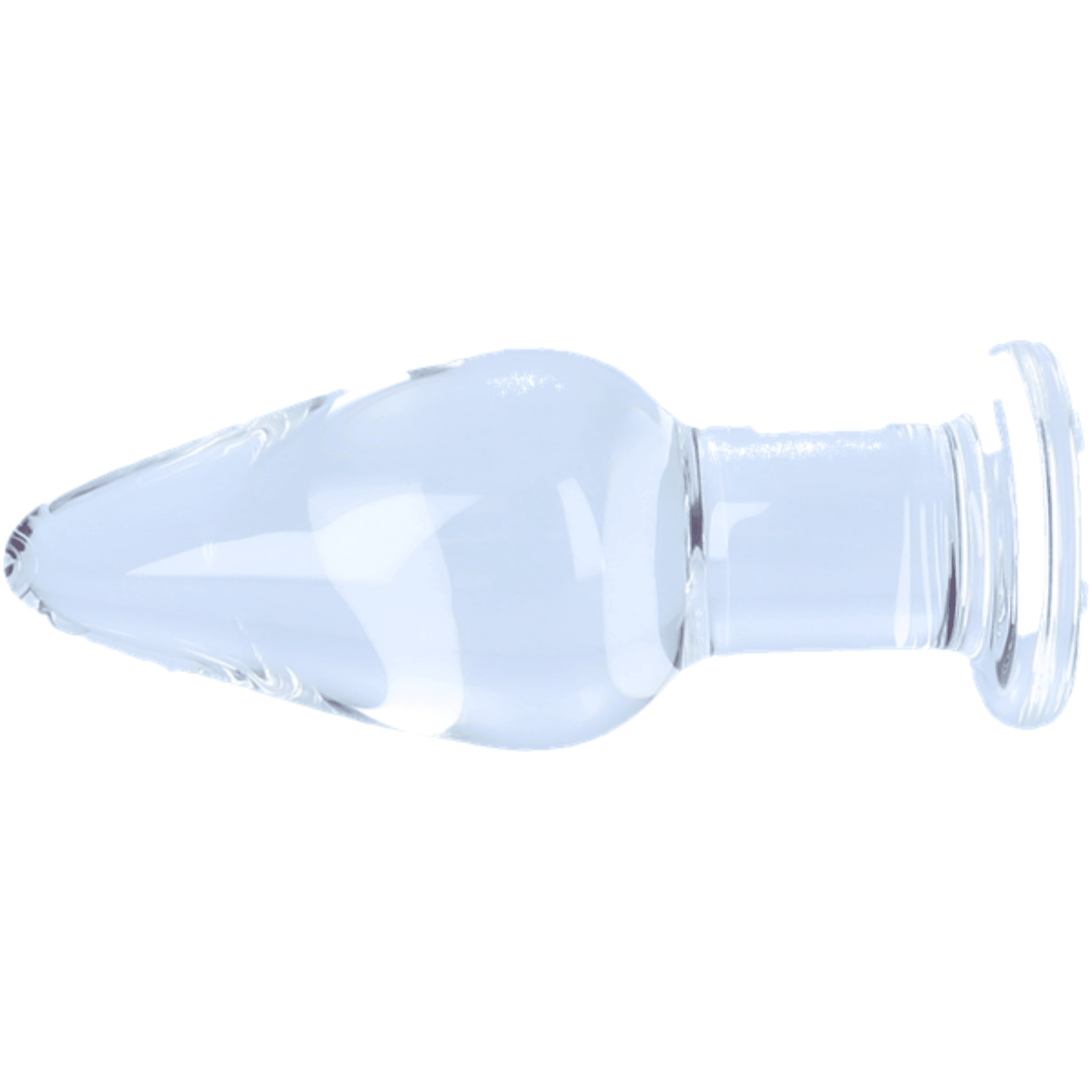 Large Tapered Glass Anal Plug - Xoxomoving