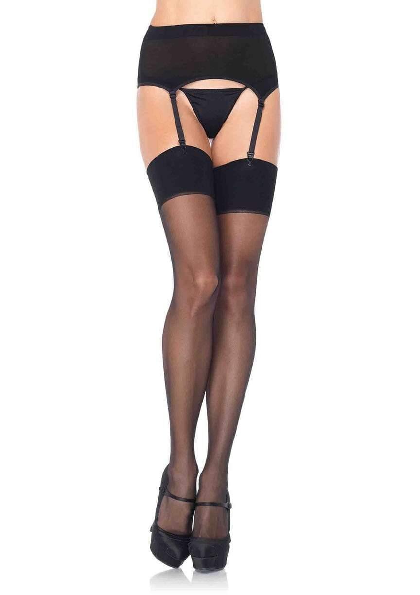 Leg Avenue Garter Belt and Thigh-High Stocking - Xoxomoving