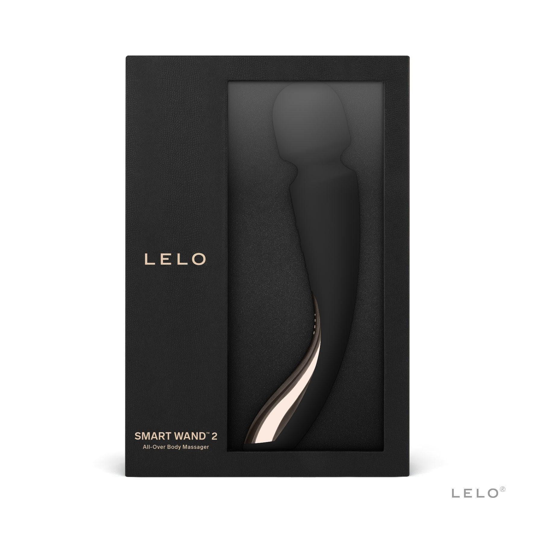 LELO Smart Wand 2 - Medium - Black - Xoxomoving