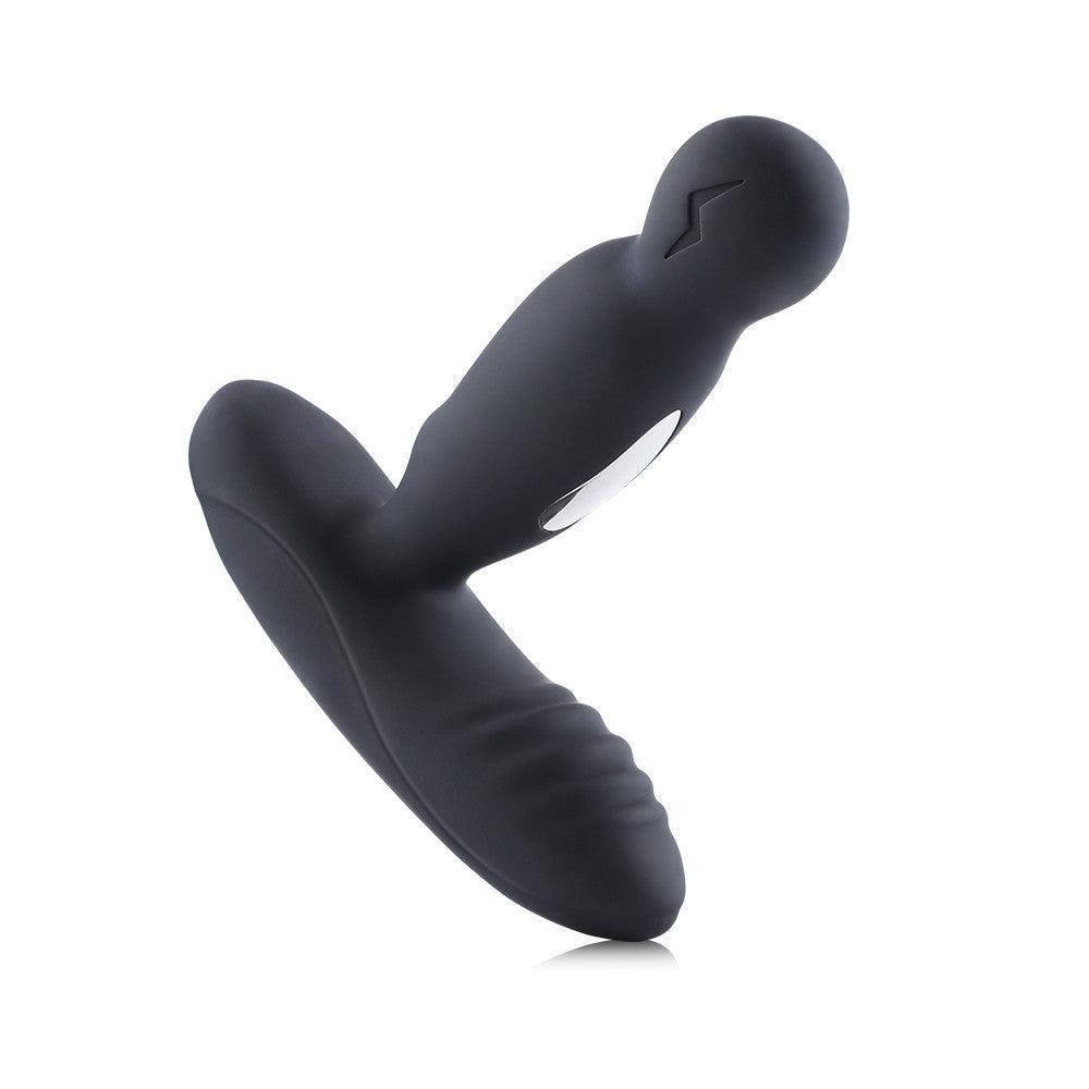 Levett E-Stim 360 Rotation Vibrating Prostate Anal Plug with Remote Control - Xoxomoving