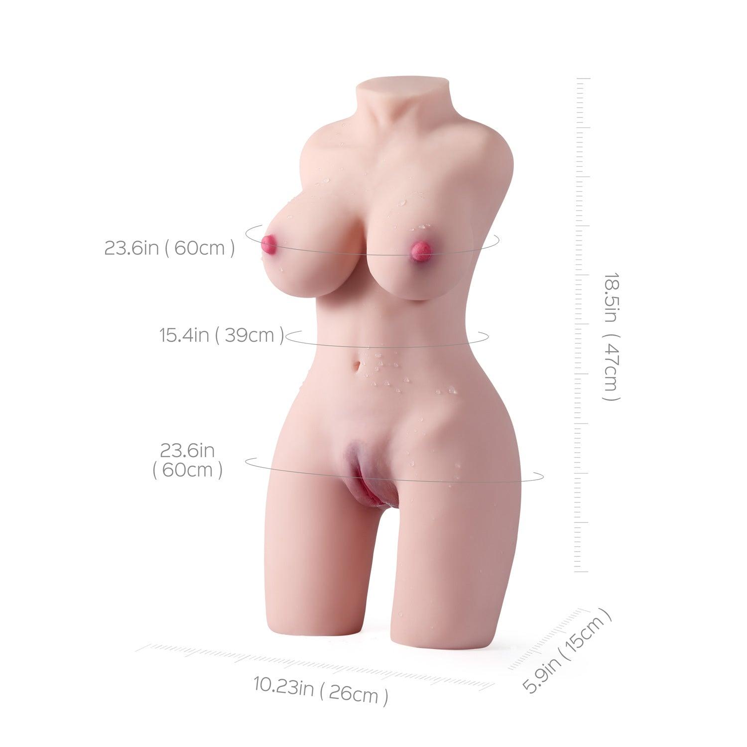 Lexi - 8.4 lb Torso Sex Toys For Man With Multiple Tunnels - Xoxomoving