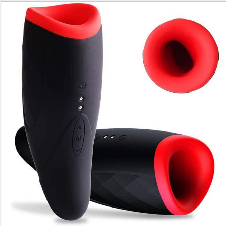 Liam 3 In 1 Clamping Vibrating Heating Powerful Masturbator - Xoxomoving