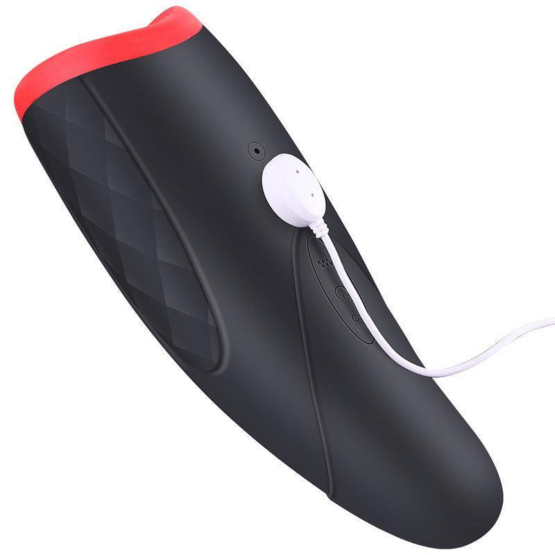 Liam 3 In 1 Clamping Vibrating Heating Powerful Masturbator - Xoxomoving