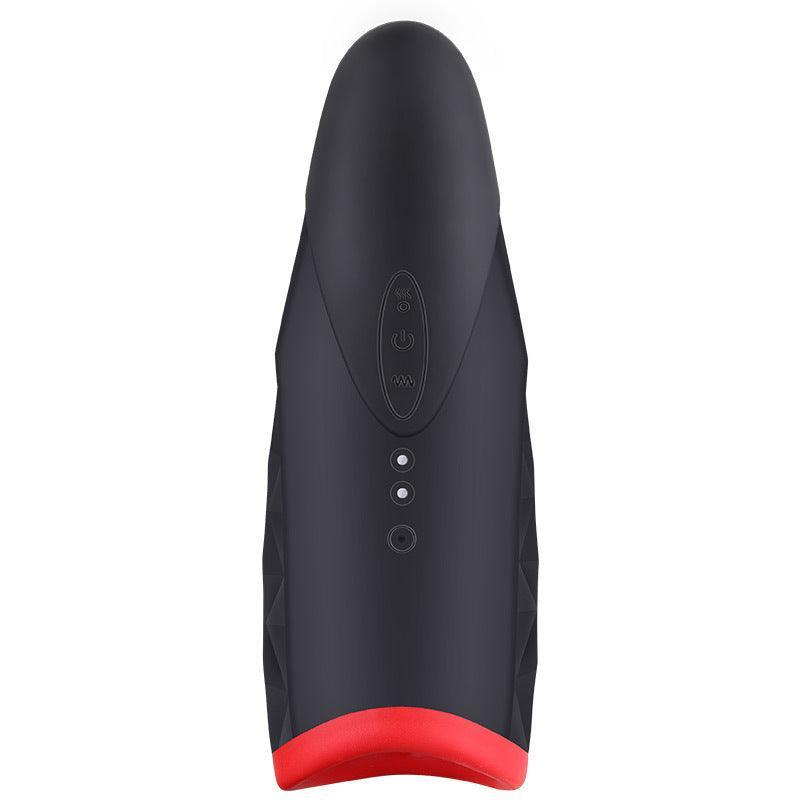 Liam 3 In 1 Clamping Vibrating Heating Powerful Masturbator - Xoxomoving