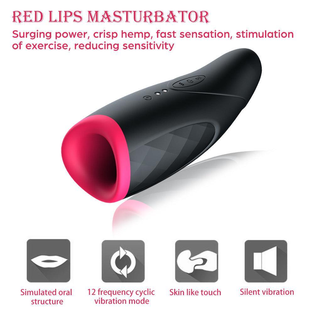 Liam 3 In 1 Clamping Vibrating Heating Powerful Masturbator - Xoxomoving