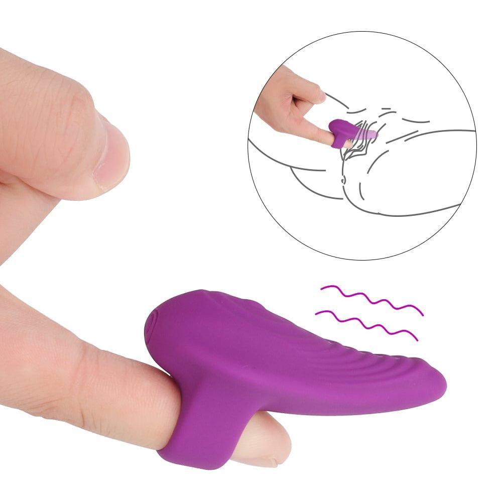 Lille Rippled Finger Vibrator - Xoxomoving