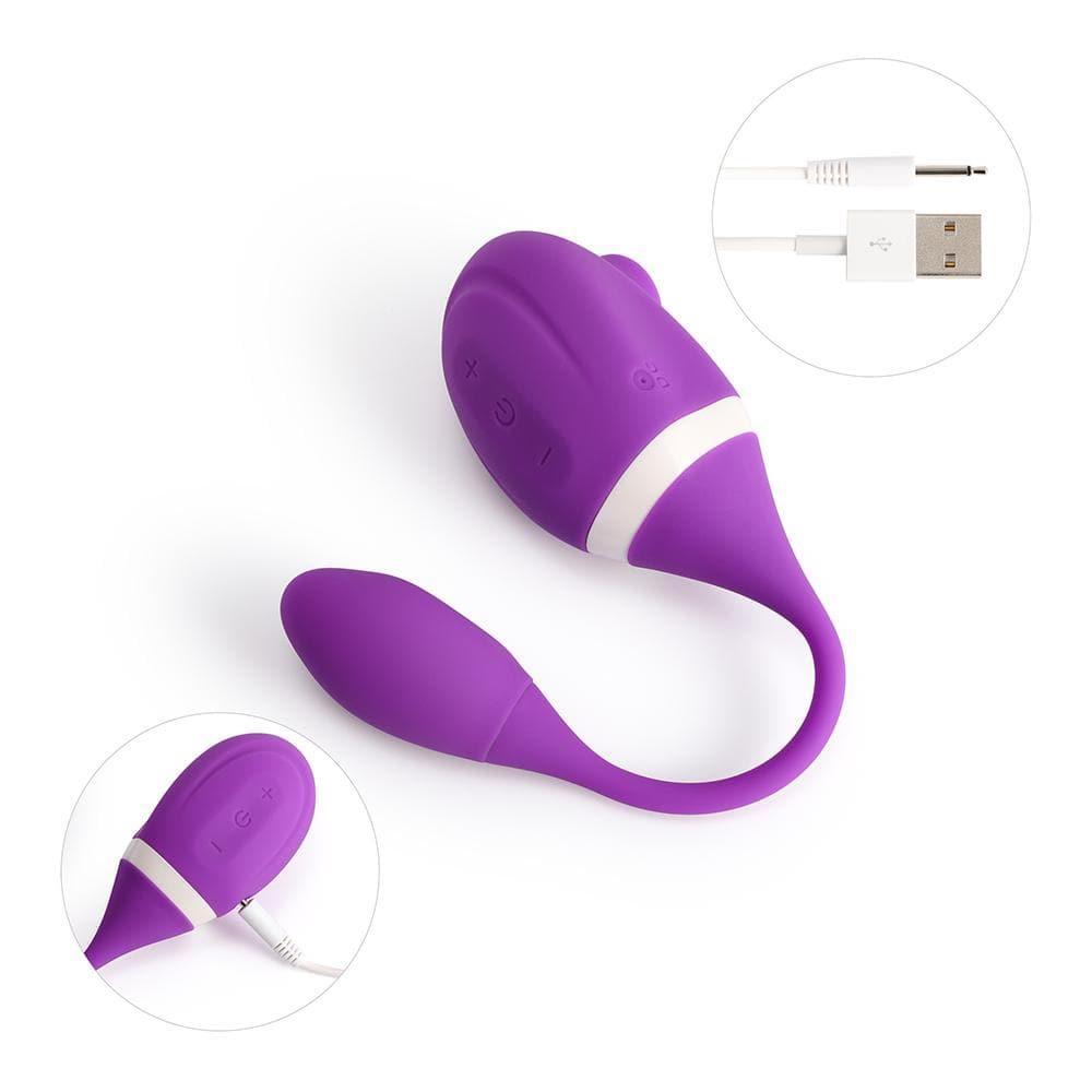 Lolita - Clit Sucking Toy & Egg Vibrator - Xoxomoving