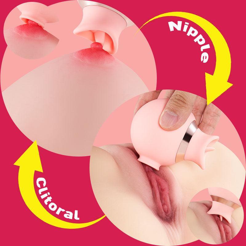 Lolita-Electric 7 Sucking&Licking Baby Octopus Stimulator For Beginner - Xoxomoving