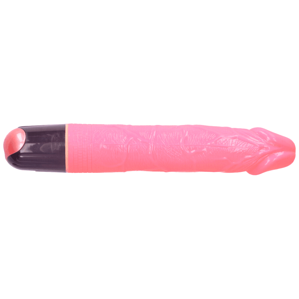 Long Vibrating Pink Dildo - Explore Pleasure with Multi-Speed Dial - Xoxomoving