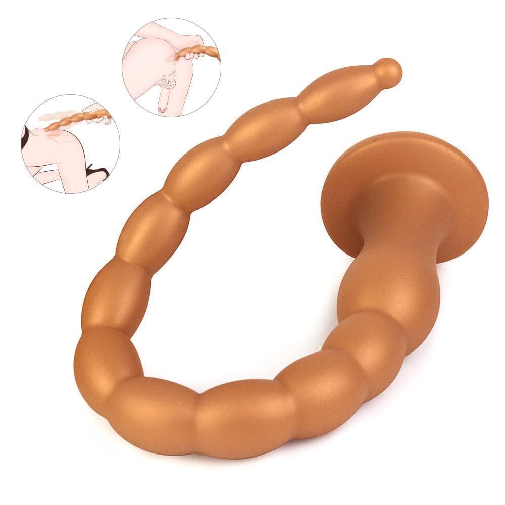 Loren- Silicone 25 inch Huge Anal Bead - Xoxomoving