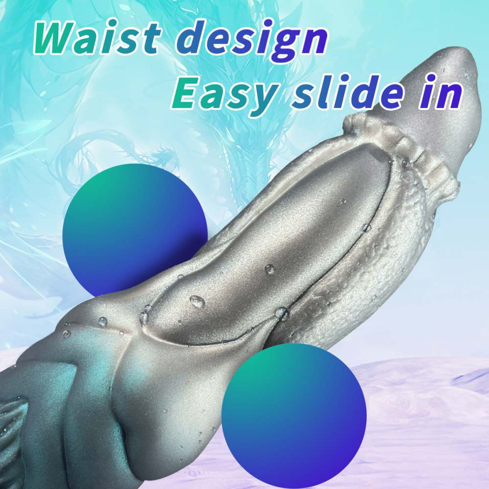 Alien Dragon Fantasy Dildo - 9 Inch Alien Dragon Dildo Xoxomoving