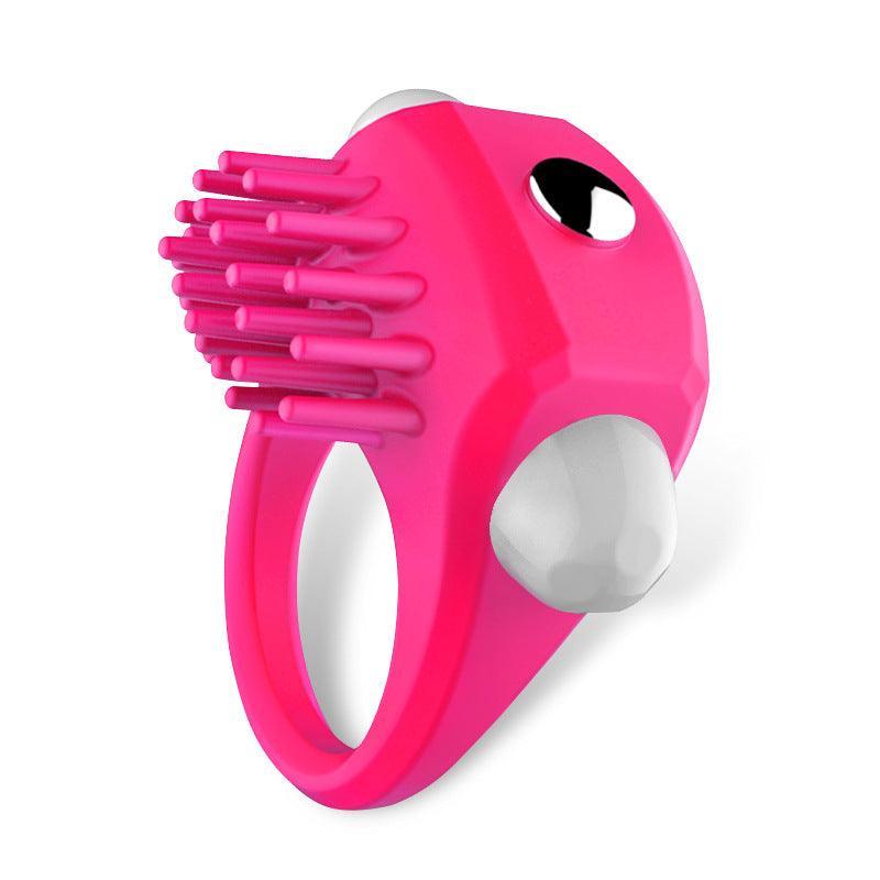 Lust enhancer Vibrating ring with clit stimulator-Caterpillar - Xoxomoving