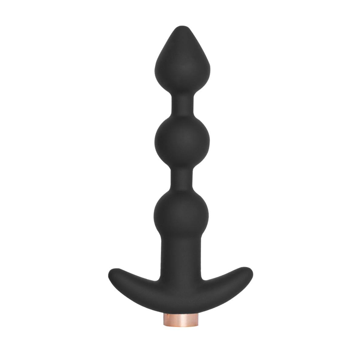 Macio Silicone Beaded Anal Vibrator Plug - Xoxomoving