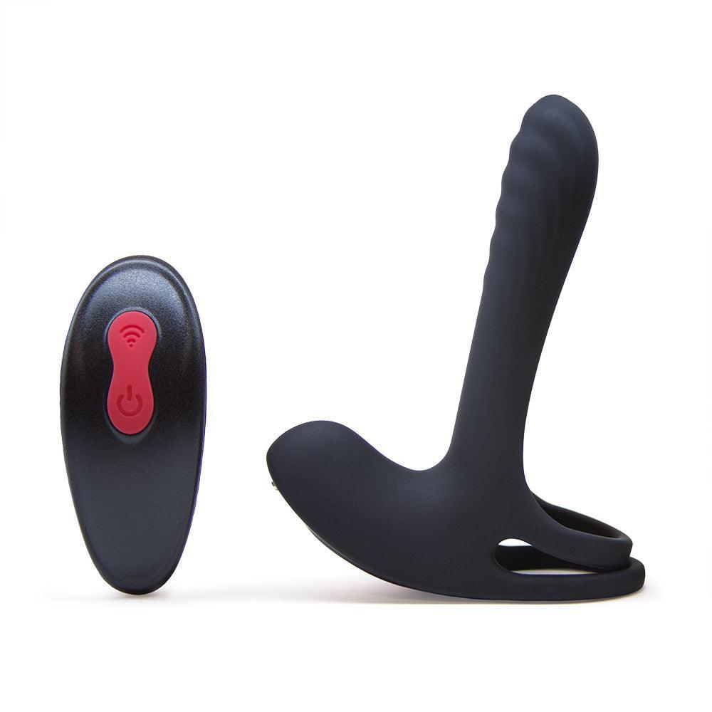 Magnum Vibrating cock sleeve with clit stimulator - Xoxomoving